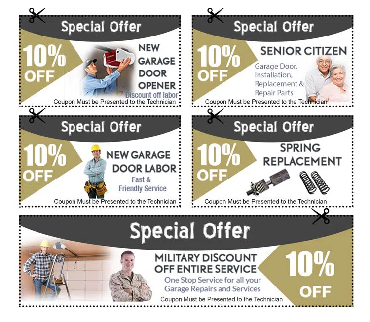 United Garage Door Service Springfield, PA 610-229-9001 - Coupon