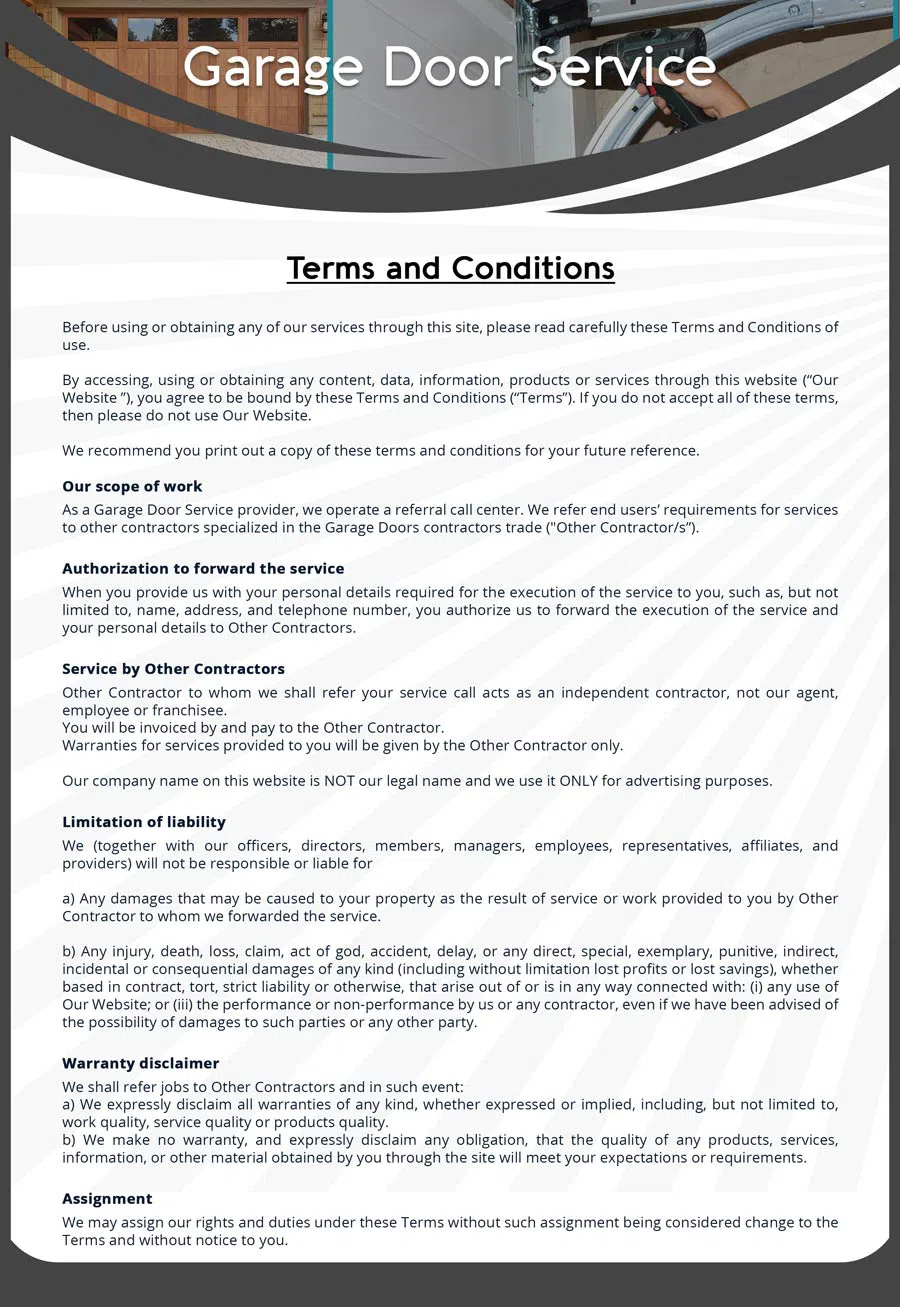 United Garage Door Service Springfield, PA 610-229-9001